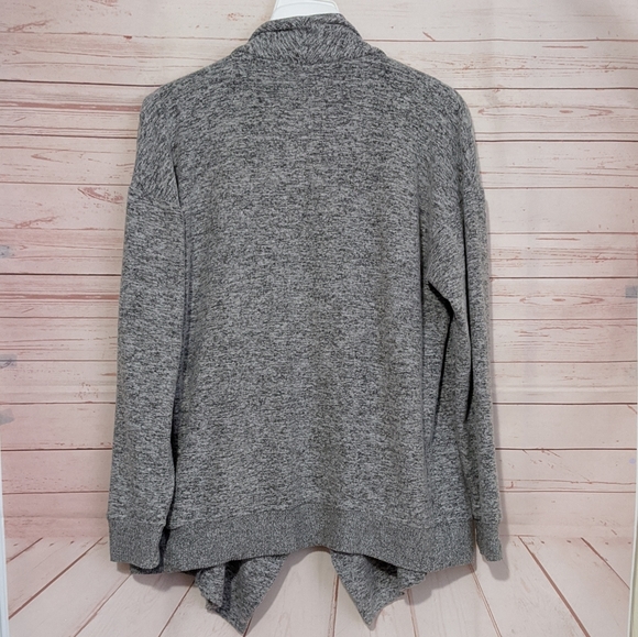 🆕 SALE Lucky Brand Plush Hacci Draped Cardigan - Picture 3 of 6